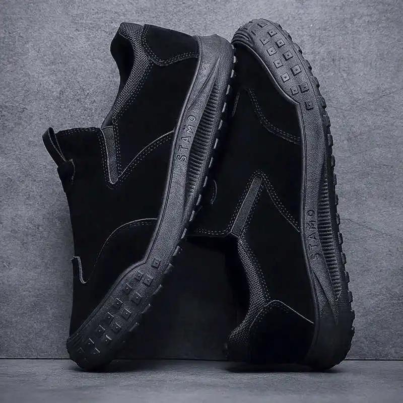 Mocasins Elastic Laces Flat Shoes Black Basketball Luxury Brand Men Brand Sneakers For Men Sport Price Daily Tenks