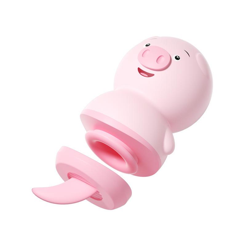Lai Le Pink Lady Eros Tongue Licking Vibrator Egg Massager for Women