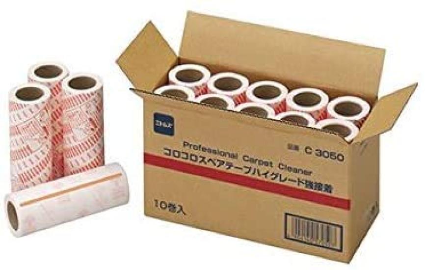 

Nitto Corocoro High Grade Strong Adhesive Spare Tape Width 160mm x 80 turns 1 box (10 rolls) белый