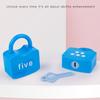 10Pcs Kids Alphabet Lock Key Toy Set Car Locks Montessori Educational Number Matching Homeschool Math Toys Baby Word Cognition