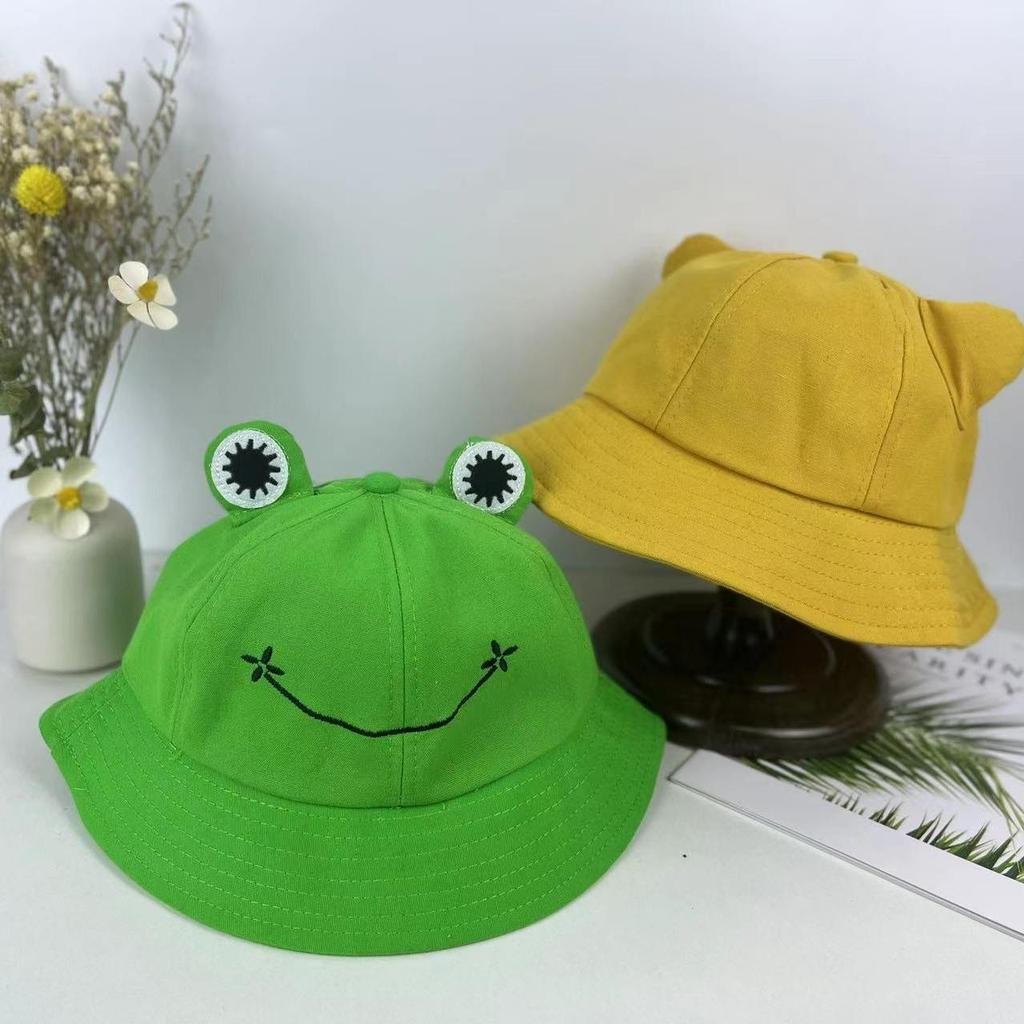 Women's Cute Frog Sun Hat - Spring/Summer Fashion Bucket Hat
