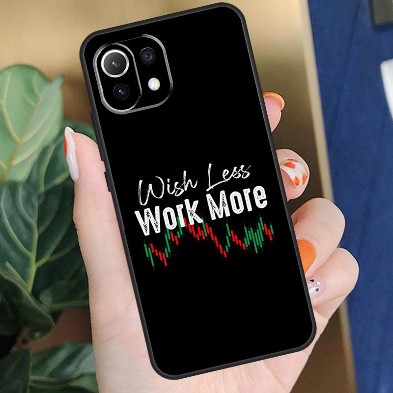 Day Trader Trader Trading Case For Xiaomi 15 14 Ultra 13T 14T 15T Pro 17 Pro Max POCO X7 Pro X5 X6 F5 F6 F7 F8 Coque