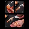 Stainless Steel Shrimp Peeler Tool Herringbone Seafood Shell Remover Lobster Crab Prawn Deveiner Kitchen Gadget for Effortless Shelling