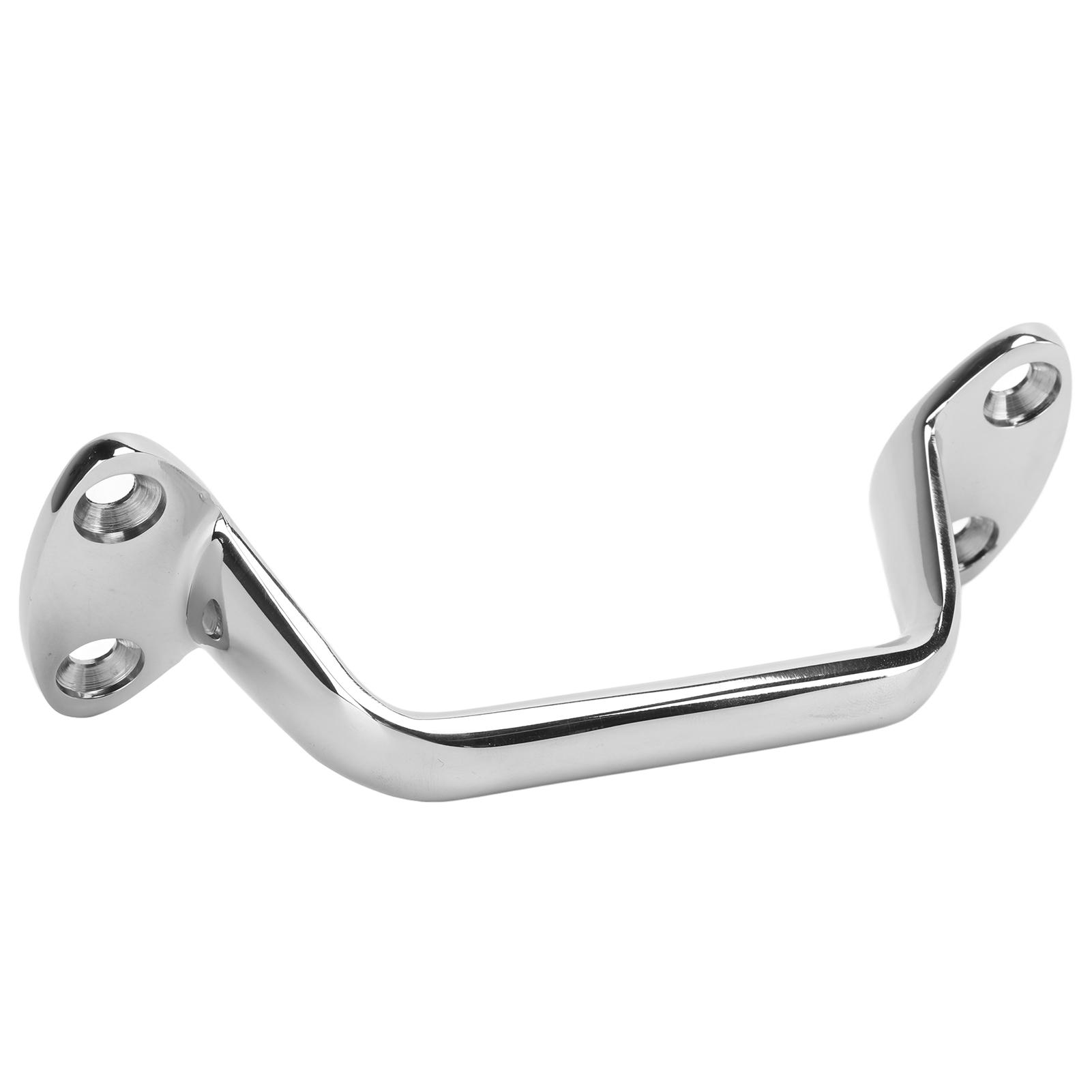

150mm 6.1in Stainless Steel Rail Grab Door Handrail Grip Universal for Boat Yacht Marine Bathroom