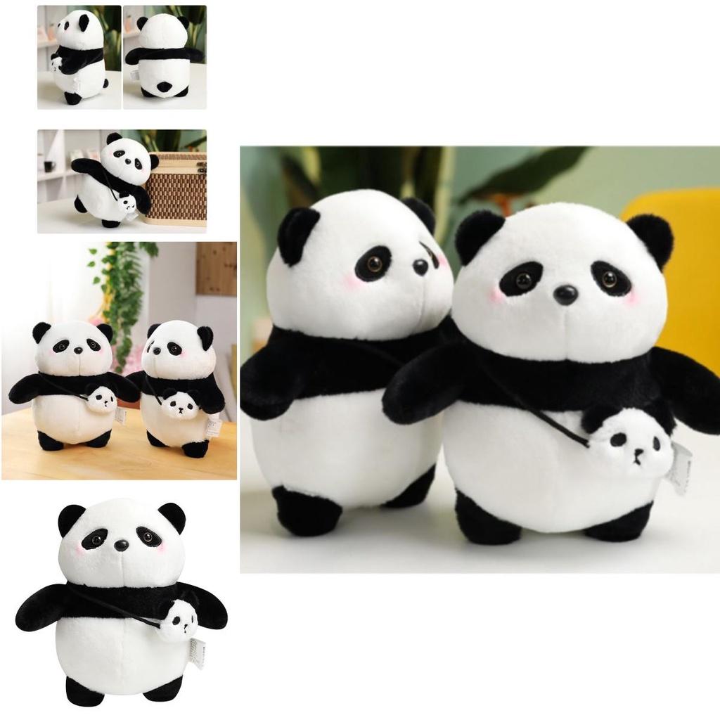 Cute Plump Panda Plush Toy For Home Decor And Children's Playtime