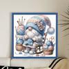 Partial Embroidery Bead Gnome 9CT DIY Cross Stitch Kit for Living Room Bedroom