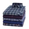 Men's Trendy Plaid Slim Fit Long Sleeve Shirt - Comfortable & Casual.