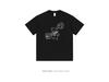 Cartoon Doodle Print Short Sleeve Cotton T-Shirt - Fun & Loose Summer Couple Wear