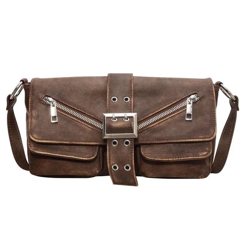 

Сумки через плечо Plutonium для женщин, сумка через плечо, застежка-молния, линия изгиба, шов, сплошная форма