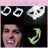 Halloweenfeestkostuumaccessoires: witte plastic neptanden, zombie-vampiertanden, feestdecoratie, Wawazhengfu