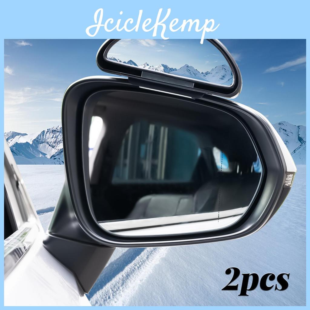 2 Degree 360 Wide Piece Angle Side Car Blind Spot Convex Mirror Automibile Exterior Rear View Parking Mirror Safety Accessories