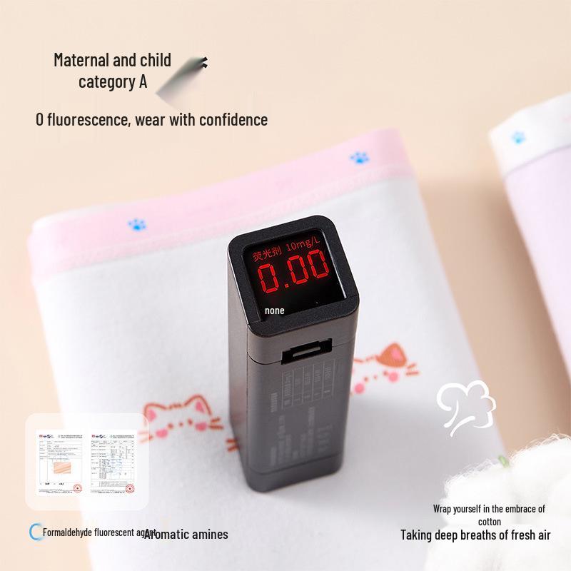 Girls' A-Class Cotton Boxer Shorts – Soft, Comfortable, No-Pinch Design for Toddlers and Children.