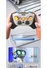 Gesture-Controlled LED Music Mechanical Dog Toy with Eight-Wheel Swing Arm for Kids