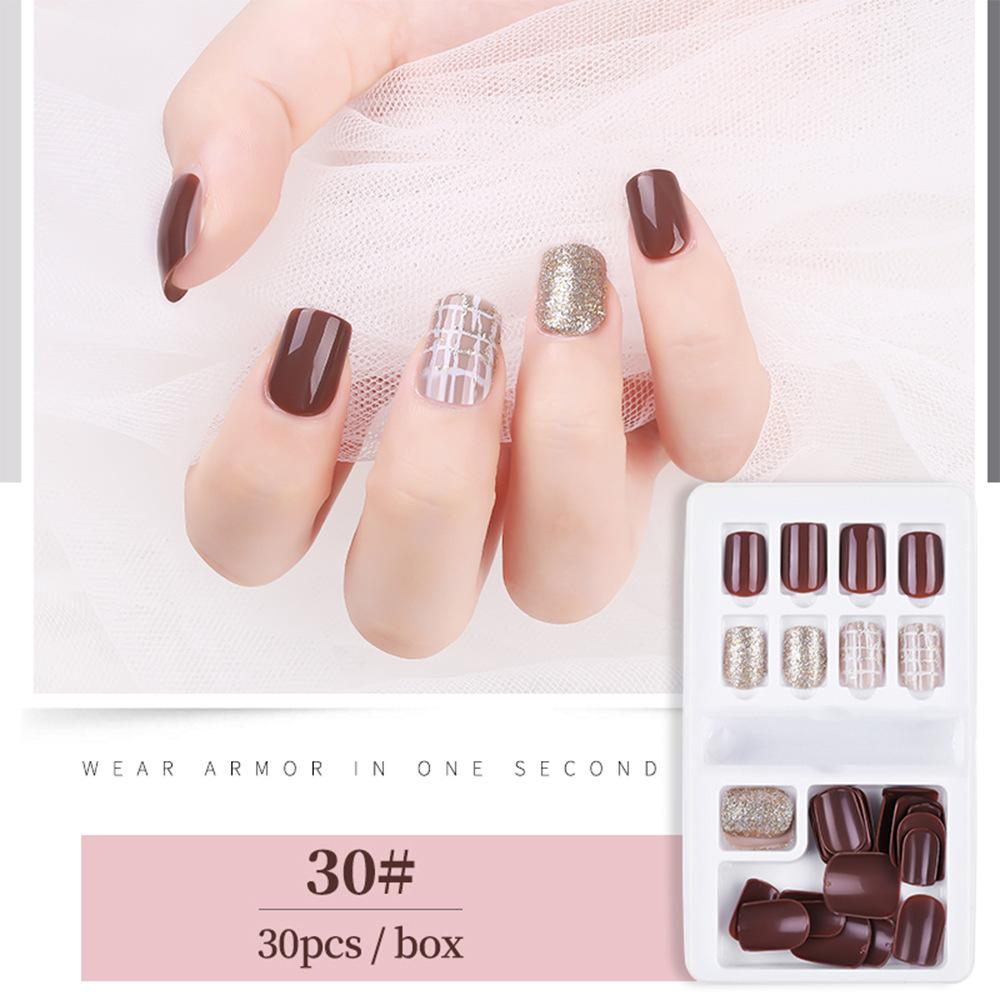 30 Piece Box, Wearable, Detachable, Nail Art