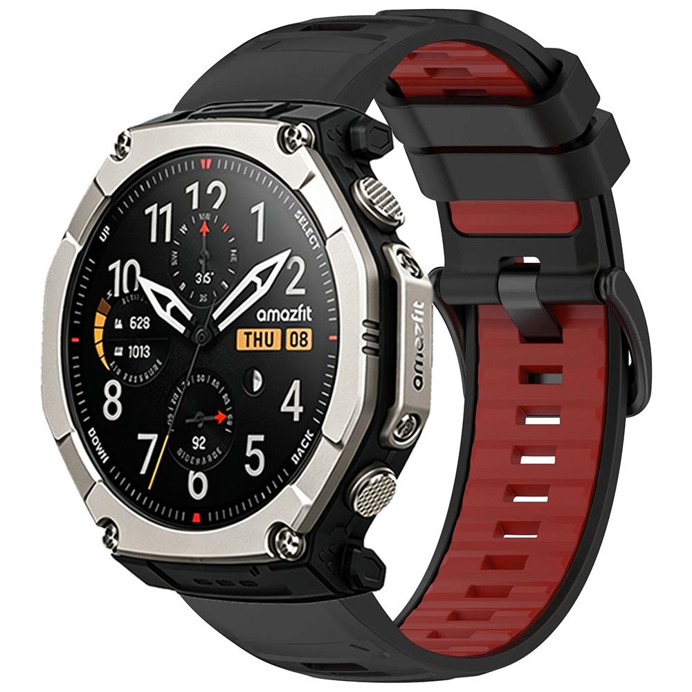 Quick Fit 20mm 22mm 26mm Silicone Strap for Amazfit T-Rex Ultra 2 51mm Outdoor Bracelet for Garmin Fenix 8/E/Tactix 8/Quatix 8
