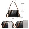 Einfarbig Luxus Designer Hochwertiges Leder Damen Handtasche Geldbörsen Multifunktional Damen Schulter Umhängetaschen Sac Femme