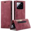 For Xiaomi 14 Wallet Case AUTSPACE A01 Leather Stand Cover with RFID Blocking Card Holder