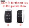 Car Key Case Cover Fob Skin Holder For Jaguar Xe E-Pace Xj Xf C-X16 V12 Xjl F-Type Guitar Land Rover Range Rover Sport Evoque