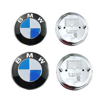 1pcs 82mm 74mm Car Emblem Badge Hood Front Rear Trunk Logo for E46 E39 E38 E90 E60 Z3 Z4 X3 X5 X6 51148132375 Bmw Emblem
