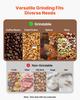 Electric Grain Mill Grinder, 800g Commercial Spice Grinders, High Speed 2100W Stainless Steel Pulverizer Powder Machine, for Dry Grains, Spices,