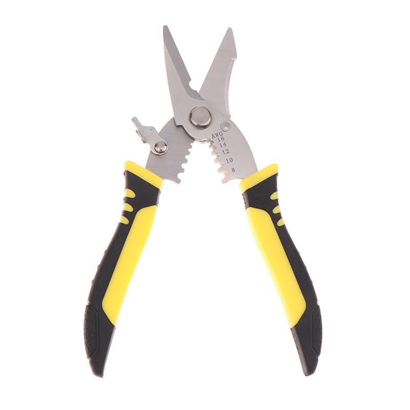 Wire Cutters Crimping Pliers Multi Function Pliers Stripping Pliers Electrician Scissors Hand Tools Electrician Tools Portable