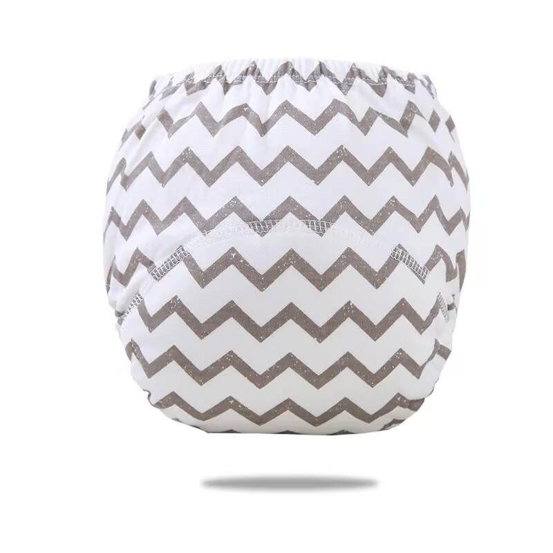 6-lagige wasserdichte, wiederverwendbare Baumwolle, Baby-Trainingshose, Säuglings-Shorts, Unterwäsche, Stoff, Babywindel, Windeln, Höschen, Windelwechsel