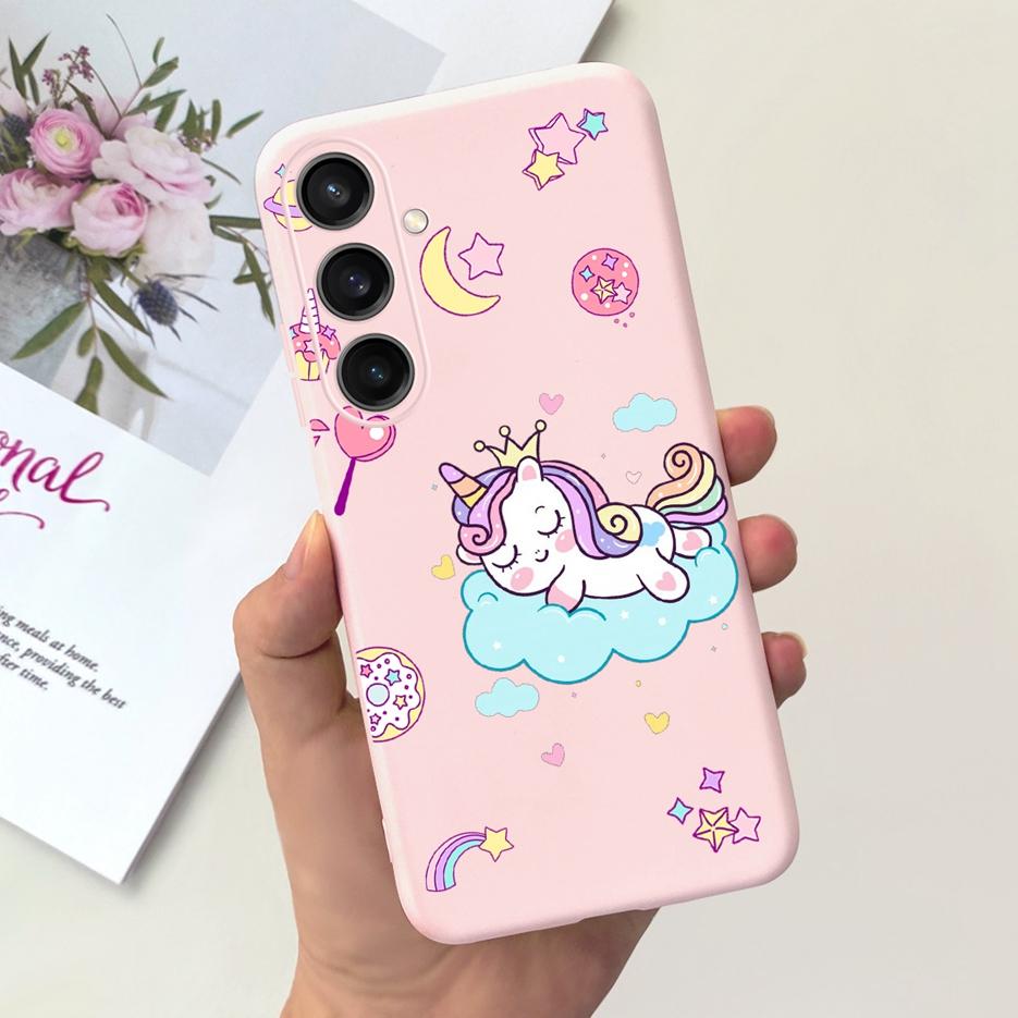 For Samsung Galaxy A55 Case A15 A25 A35 5G Stylish Candy Painted Cover Soft TPU Phone Case For Samsung A15 Galaxy A25 2023 Shell