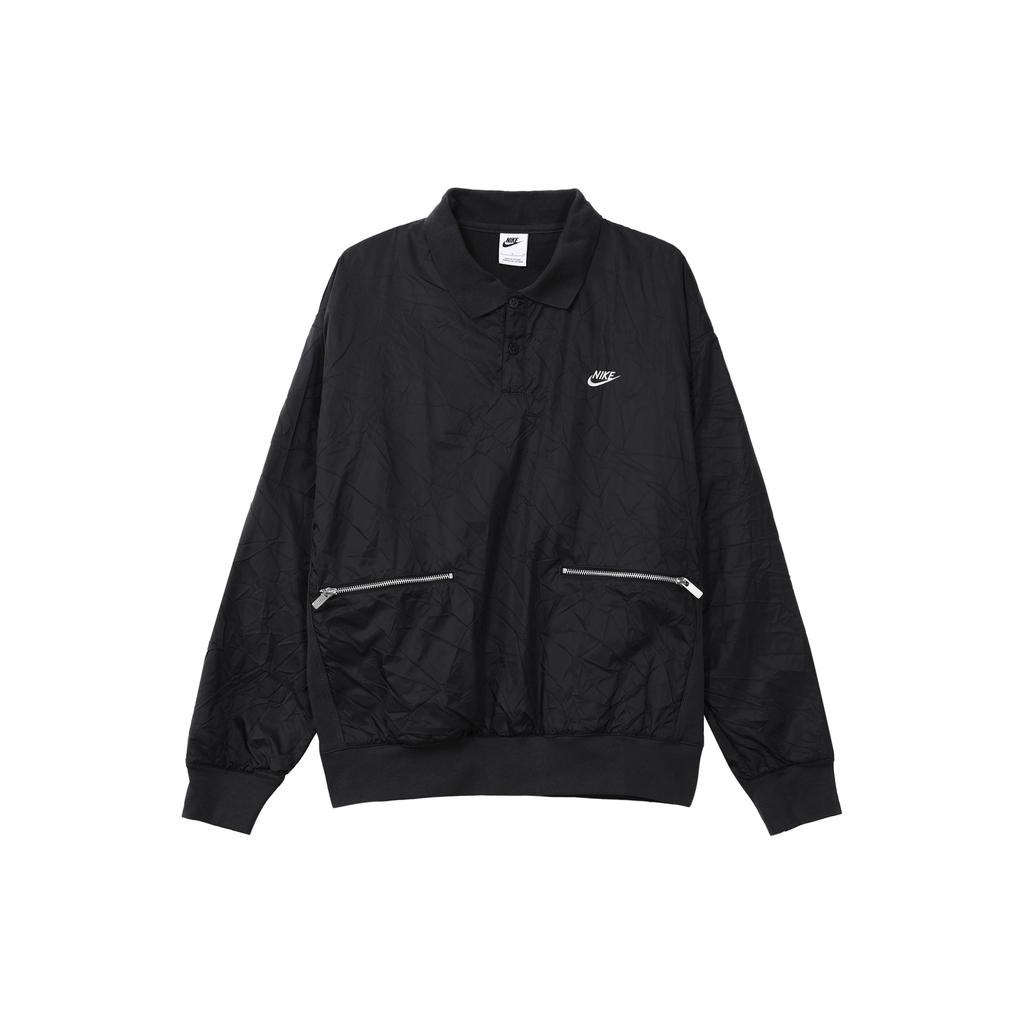 Nike Kurtki Męskie Czarny Klapy Umiarkowany Inne DR6077-045
