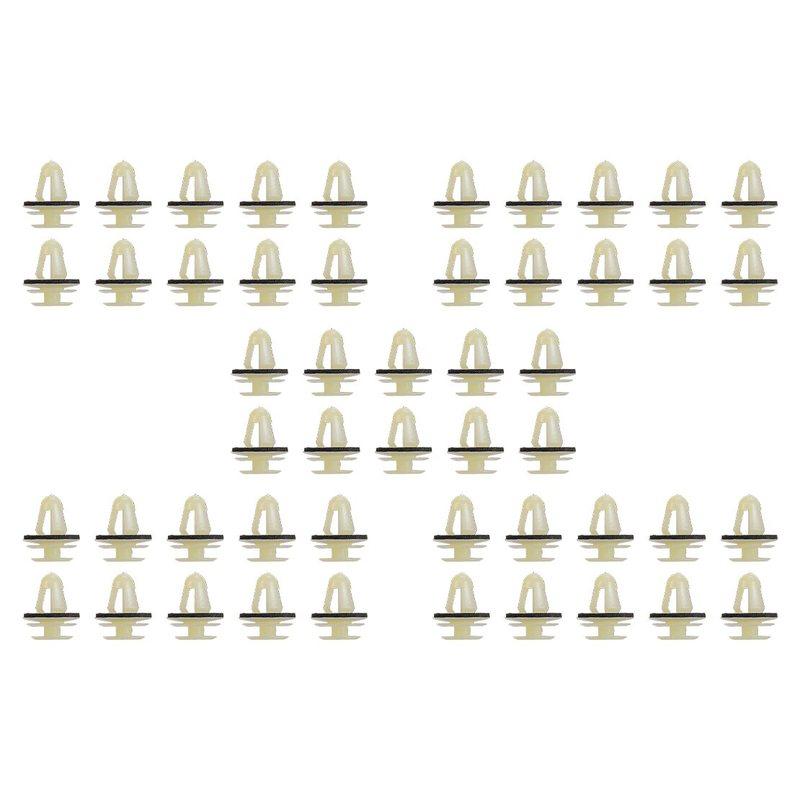 CITALL 50pcs Door Panel Trim Retainer Clip with Seal Fit for Toyota Camry Corolla Echo MR2 Paseo Previa Prius RAV4 Sienna T100
