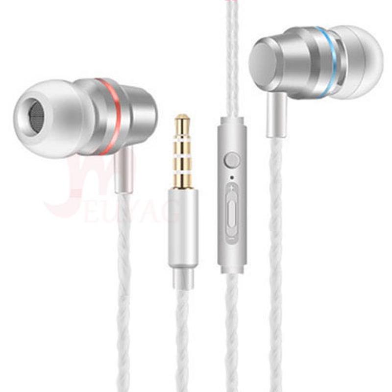 Buy Metal Earphone Wired Music Stereo Sports Earbuds for