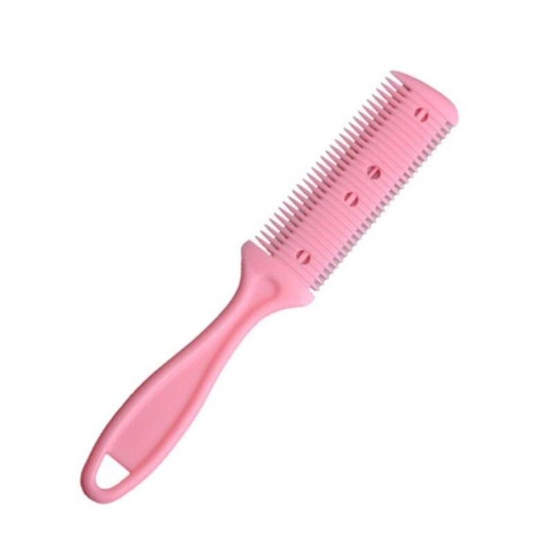 Haarschnitt-Styling-Friseurschere, Rasiermesser, magischer Klingenkamm, Friseur-Werkzeugsatz, 1 Stück, hochwertige doppelseitige Messer-Haarschere