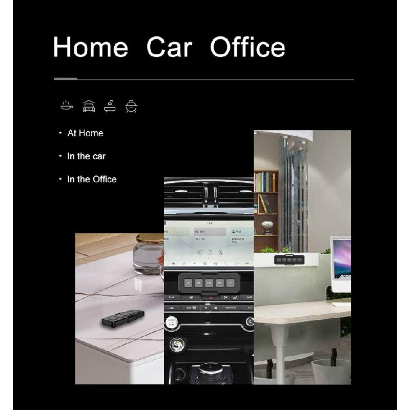 Bluetooth 50 Remote Control For Playing Music On Bike, Motorcycle, Steering Wheel