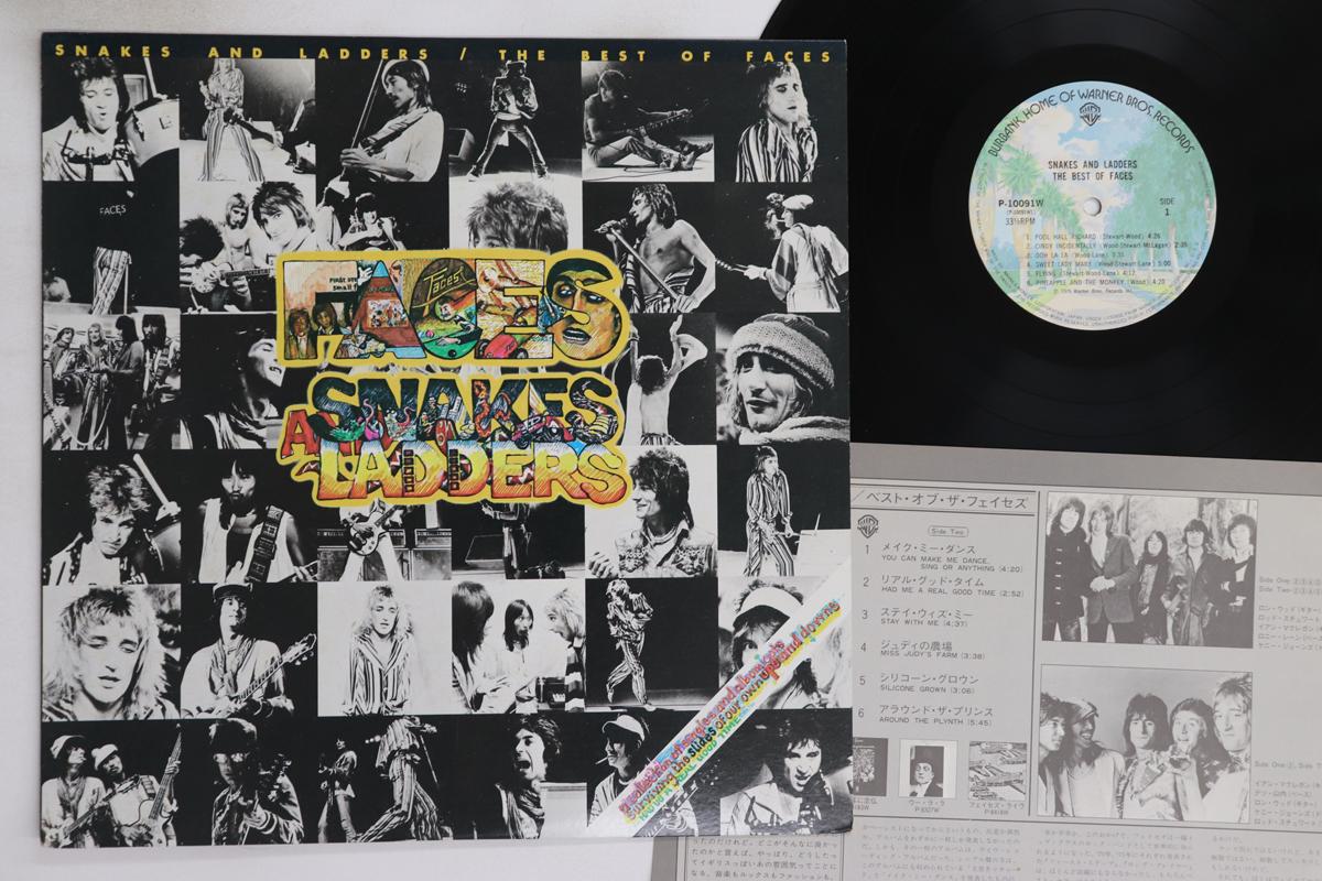 

LP Пластинка FACES - Snakes And Ladders The Best Of Face P10091W WARNER BROS 1975 Япония Рок Б/У