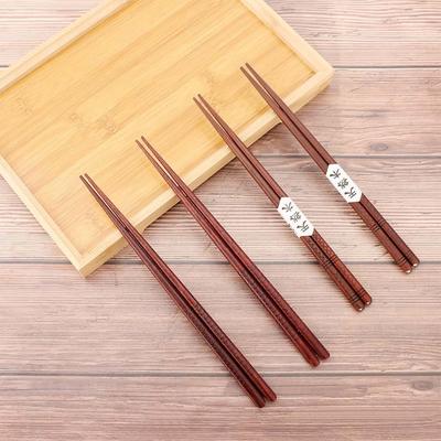 Kitchen Tools Japanese Reusable Wood Wooden Chopsticks Tableware Sushi Chopsticks Dinnerware