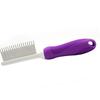 Metal Teeth Pet Slicker Brush Metal Fine Pin Pet Grooming Comb Dog Comb  Daily Pet Grooming