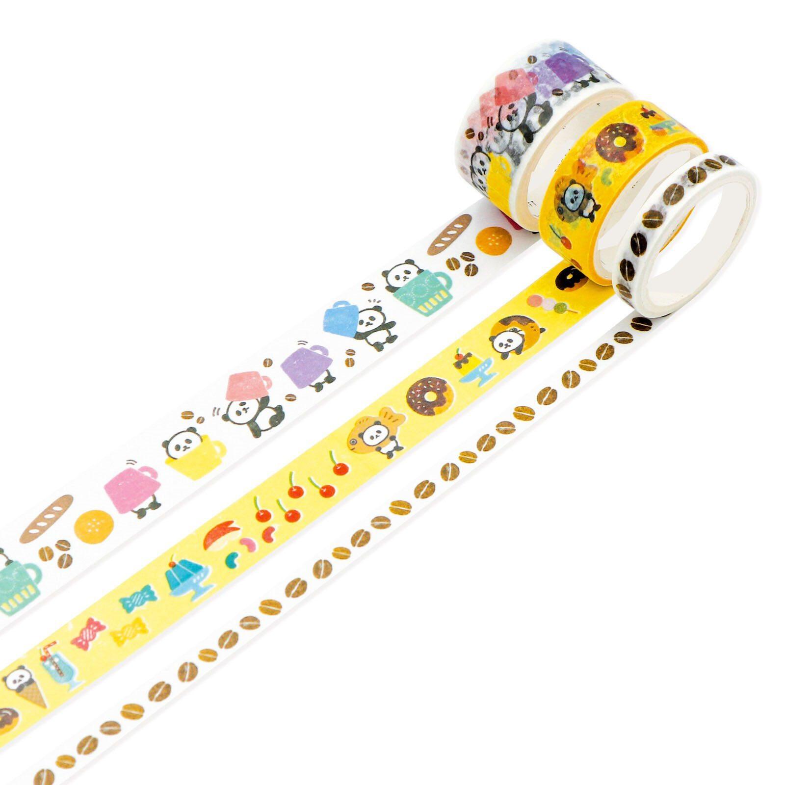 

3rolls/set Adhesive tape tent collage