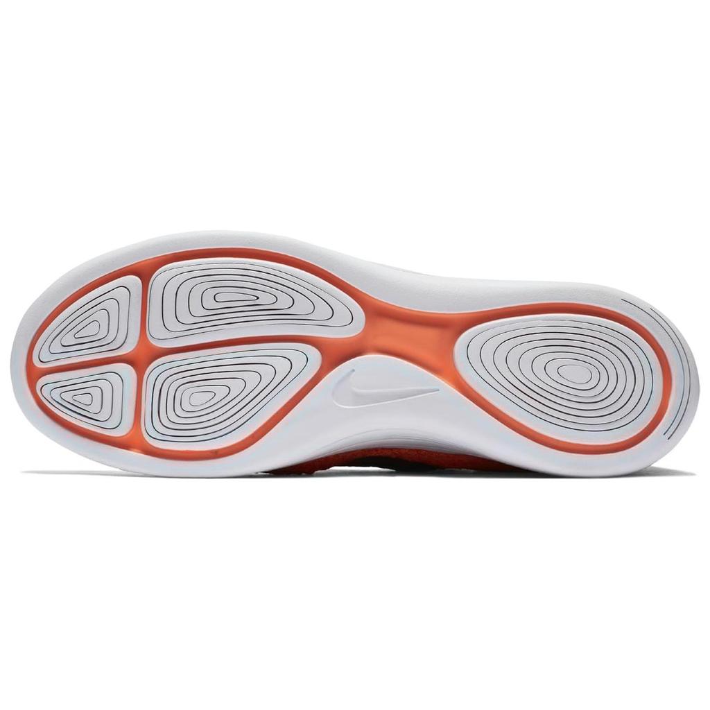 Nike LunarEpic Flyknit 2 Trendy Sports Non-Slip Wear-Resistant Low-Top Casual Running Shoes Men sneaker Orange Blue 863779-401