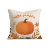Home Decor Hello Pumpkin & Harvest Fall Pillows Pattern Cushion Cover Suitable For Sofa Bedroom Car Pillow Cover