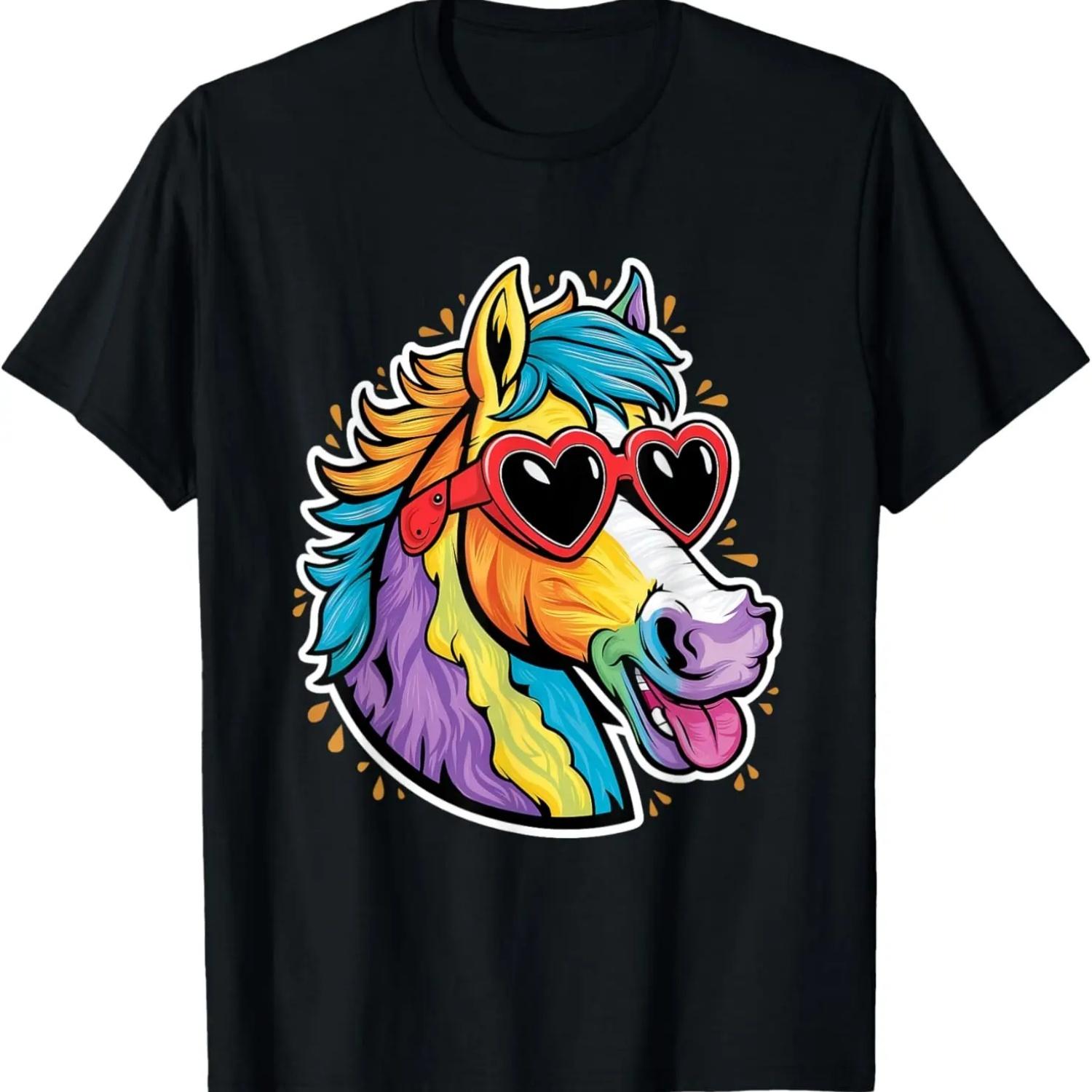 If You Can Read This Please Put Me Back On My Horse T-Shirt S чёрный