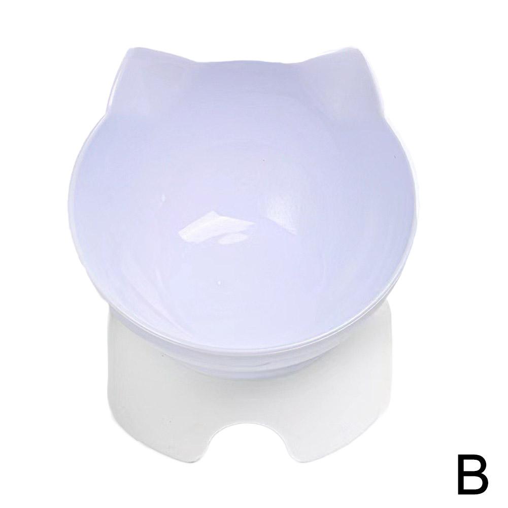 Non-Slip Cat Bowl Pet Water Food Feed Dog Bowls Pet Bowl 45° Neck Protector Cat Pet Food Water Bowl Kitten Supplies