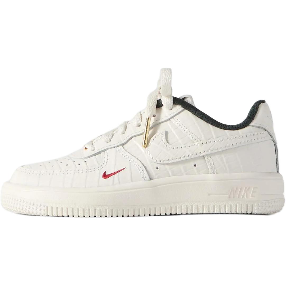 

KITH x Nike Air Force 1 Low top Kids Skateboarding Shoes Phantom White Children Aged 3 7 Years Old IM6036-001 28.5