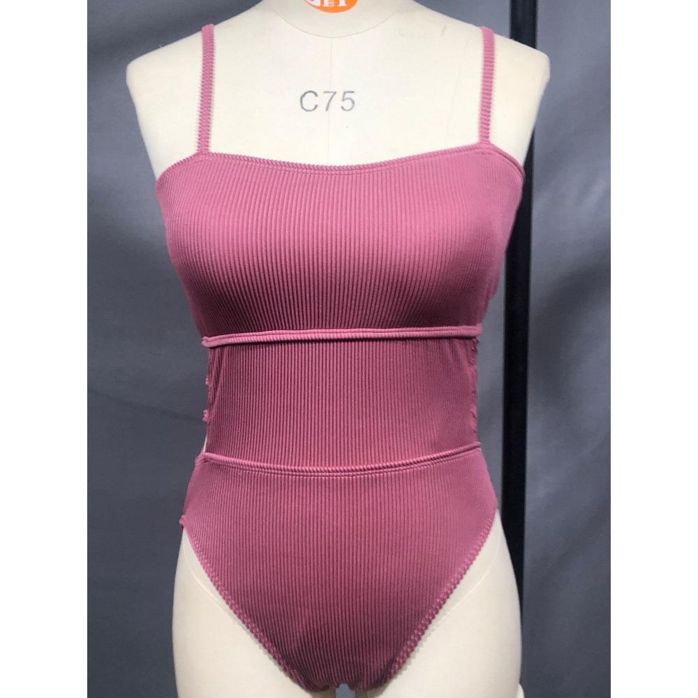 Evropské a americké sexy jednodílné bikiny dámské plavky