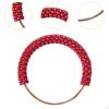 Pearl Handbag Handle Bag Chain Decorative Replacement Compact Size Supplies Clutch Ring for