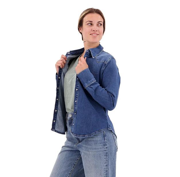 Superdry Vintage Denim Western рубашка