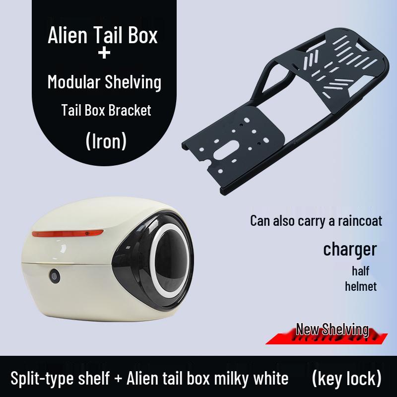 Rear Box Bracket Luggage Rack for Ninebot Electric Scooters: F60, F90, F90M, FZ110, F2Z