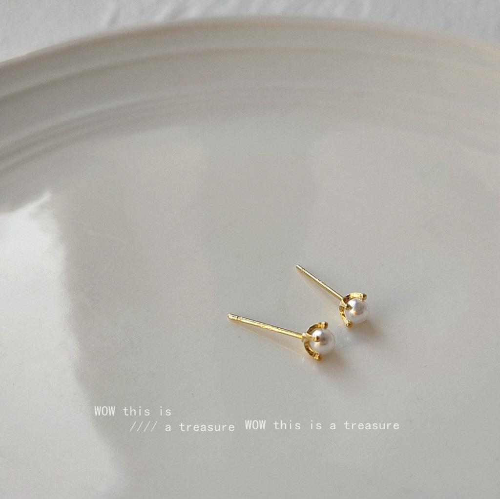 Female Minimalist Mini Earrings