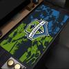 Seattle Sounders Fc Crest mouse pad, rubber base, esports desk mat, mouse pad for gamers and office use, gaming desk , easy to clean mat