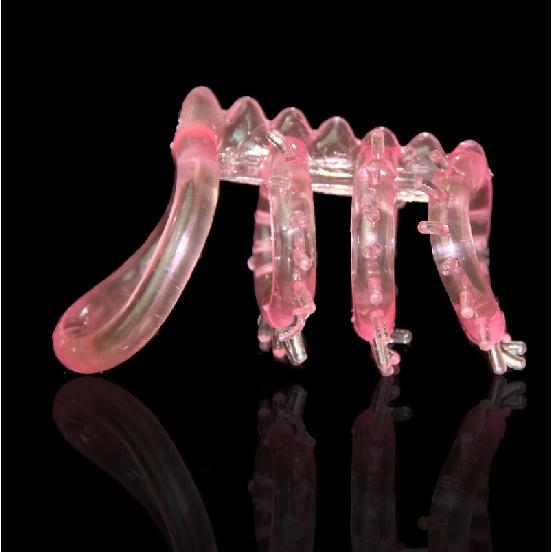 Master Triple Ticklers Cock Ring Sex Products Passion Silicone for Men Solar Erotic Extender Delay Penis Rings Sex