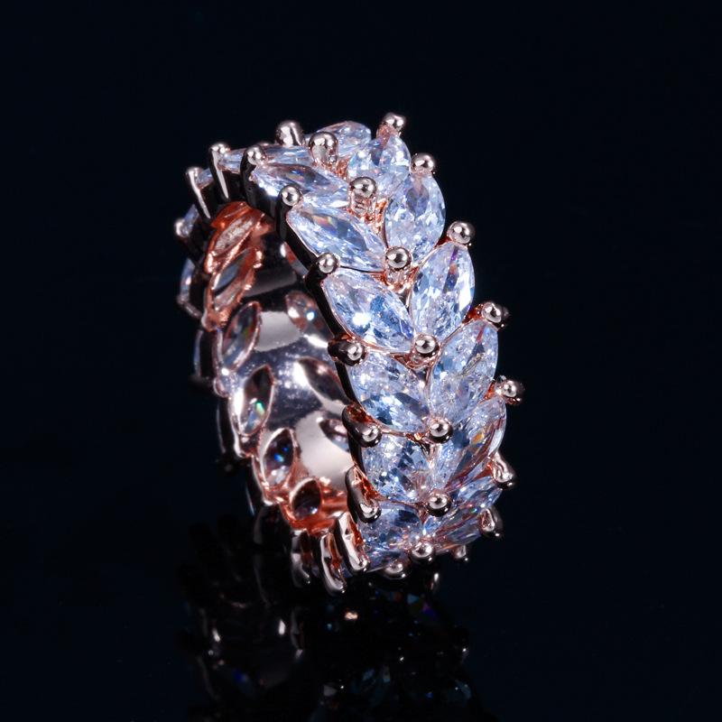 J0080 Best Selling, Women'S Ring Jewelry, Super Sparkling Zircon, Trend Ring