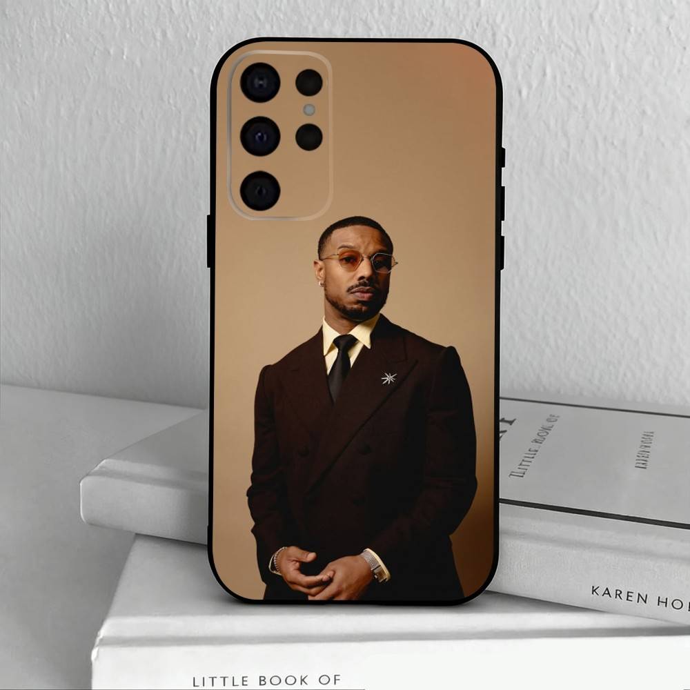 Oscar Actors M-Michael B. J-Jordan Phone Case For Samsung S25,S24,S21,S22,S23,S30,Ultra,S20,Plus,Others Soft Black Case